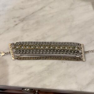 Jenny Bird Mixed Metal Chain Bracelet